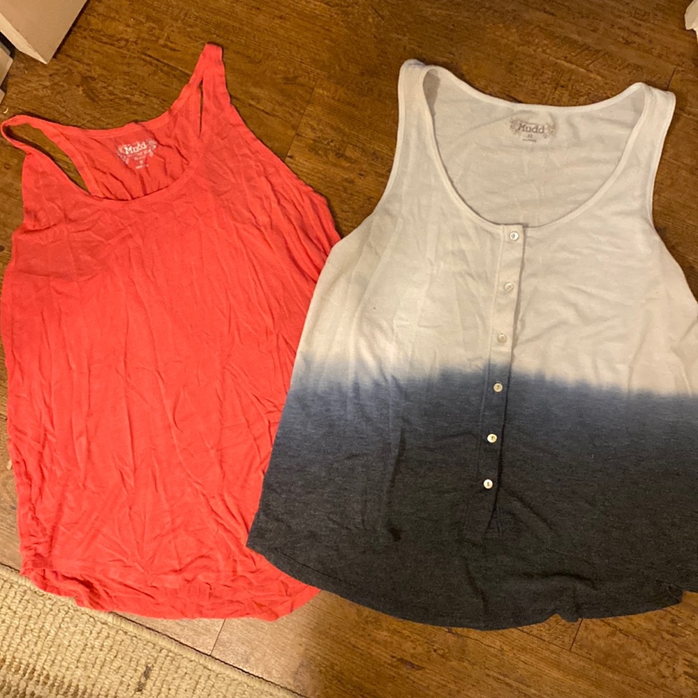 (X2) Mudd Sleeveless Summer Tanks